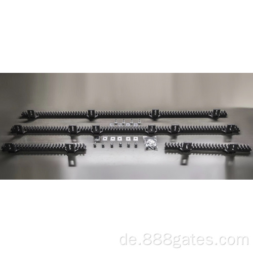 4&amp;6 Lugs Nylon Zahnstange mit Stirnschrauben